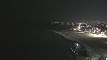Weather camera view of Edgewater Beach.