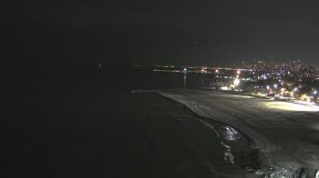 Weather camera view of Edgewater Beach.
