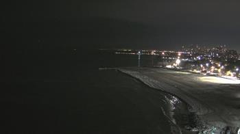 Weather camera view of Edgewater Beach.