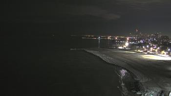 Weather camera view of Edgewater Beach.