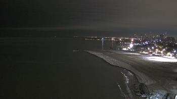 Weather camera view of Edgewater Beach.