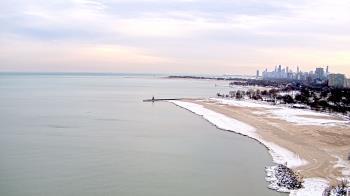 Weather camera view of Edgewater Beach.