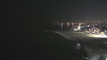 Weather camera view of Edgewater Beach.