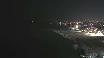 Weather camera view of Edgewater Beach.