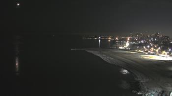 Weather camera view of Edgewater Beach.