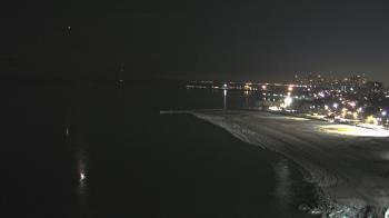 Weather camera view of Edgewater Beach.
