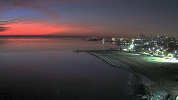Weather camera view of Edgewater Beach.
