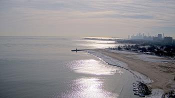 Weather camera view of Edgewater Beach.