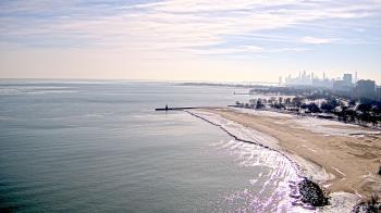 Weather camera view of Edgewater Beach.