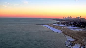 Weather camera view of Edgewater Beach.