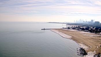 Weather camera view of Edgewater Beach.