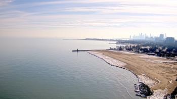 Weather camera view of Edgewater Beach.