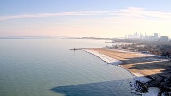 Weather camera view of Edgewater Beach.
