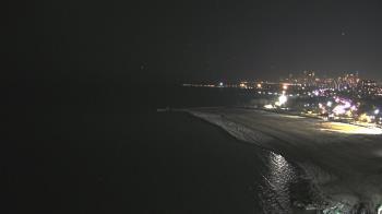 Weather camera view of Edgewater Beach.