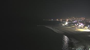 Weather camera view of Edgewater Beach.