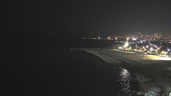 Weather camera view of Edgewater Beach.