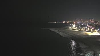 Weather camera view of Edgewater Beach.