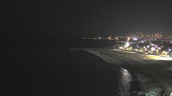 Weather camera view of Edgewater Beach.