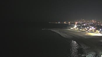 Weather camera view of Edgewater Beach.