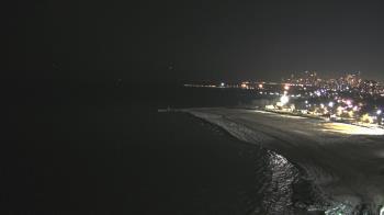 Weather camera view of Edgewater Beach.