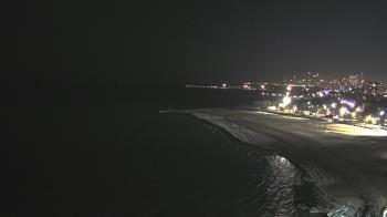 Weather camera view of Edgewater Beach.