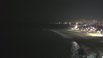 Weather camera view of Edgewater Beach.