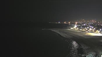 Weather camera view of Edgewater Beach.