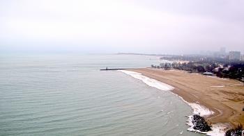 Weather camera view of Edgewater Beach.