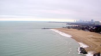 Weather camera view of Edgewater Beach.