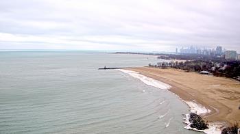 Weather camera view of Edgewater Beach.