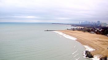 Weather camera view of Edgewater Beach.
