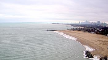 Weather camera view of Edgewater Beach.