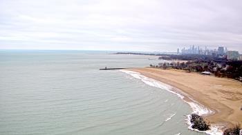 Weather camera view of Edgewater Beach.