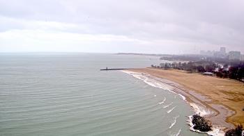 Weather camera view of Edgewater Beach.