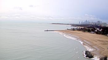 Weather camera view of Edgewater Beach.