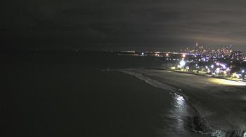 Weather camera view of Edgewater Beach.