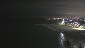 Weather camera view of Edgewater Beach.