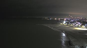 Weather camera view of Edgewater Beach.