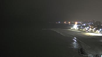 Weather camera view of Edgewater Beach.