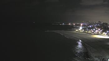 Weather camera view of Edgewater Beach.