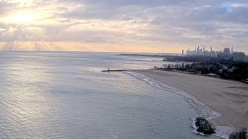 Weather camera view of Edgewater Beach.