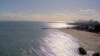 Weather camera view of Edgewater Beach.