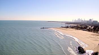 Weather camera view of Edgewater Beach.