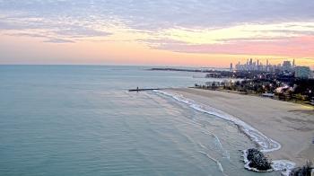 Weather camera view of Edgewater Beach.