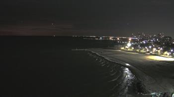 Weather camera view of Edgewater Beach.