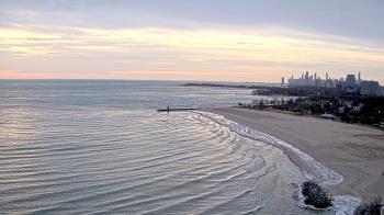 Weather camera view of Edgewater Beach.