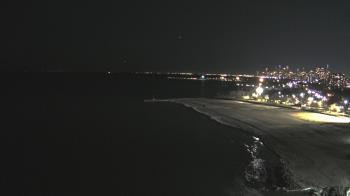 Weather camera view of Edgewater Beach.