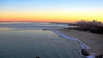 Weather camera view of Edgewater Beach.