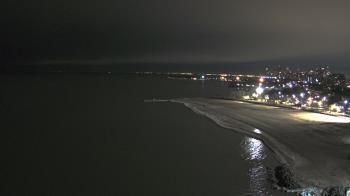 Weather camera view of Edgewater Beach.