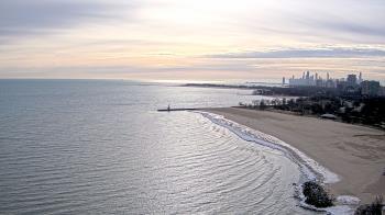 Weather camera view of Edgewater Beach.